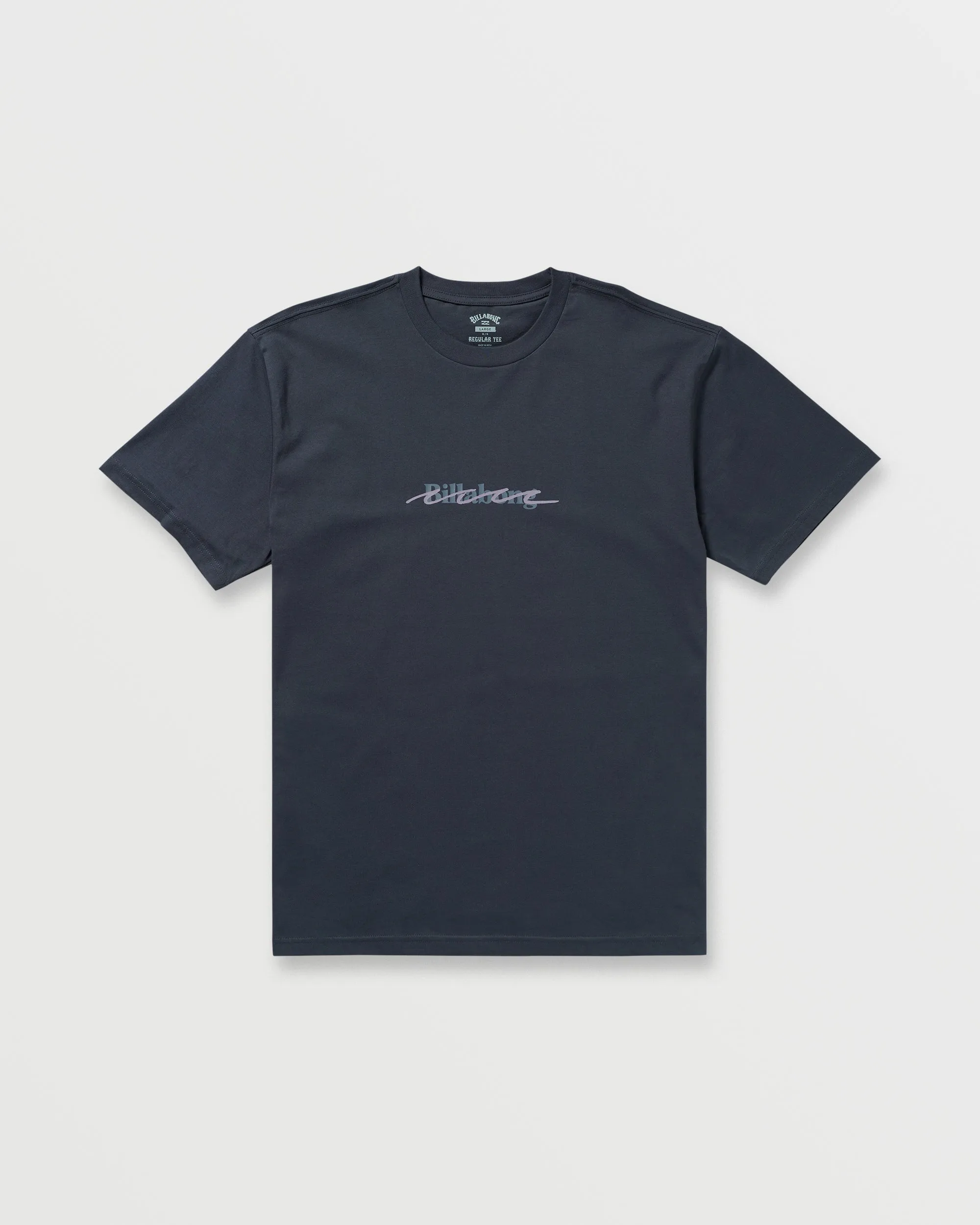Triple Up Regular Tee - Aged Indigo Billabong