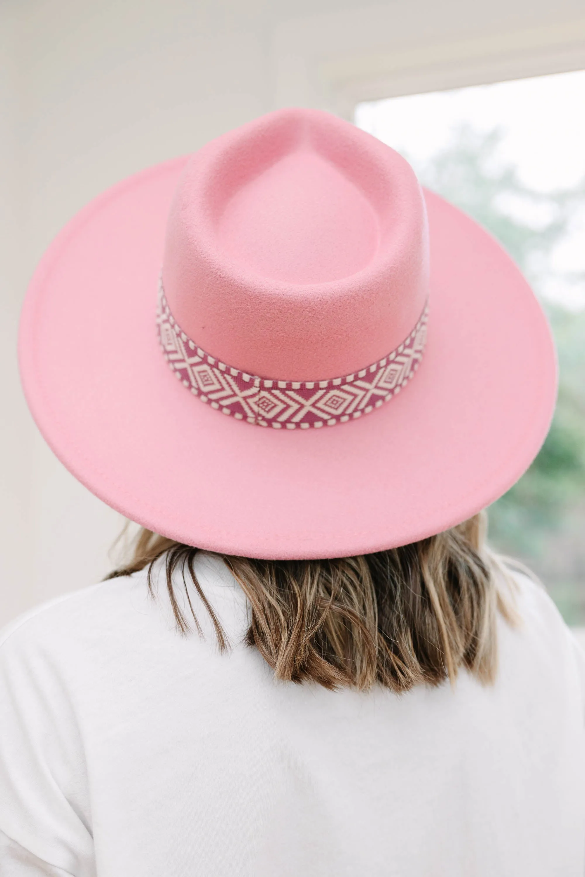 True To You Pink Banded Hat