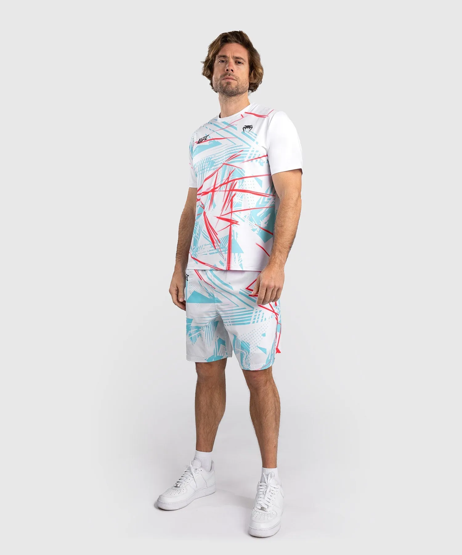 UFC Fusion By Venum Miami Edition Fight Week Men’s Dry-Tech T-Shirt - White
