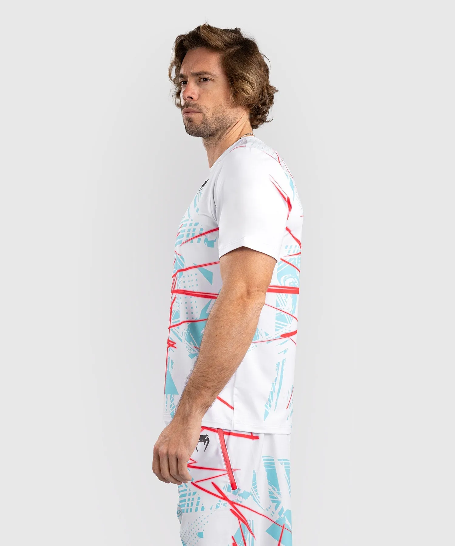 UFC Fusion By Venum Miami Edition Fight Week Men’s Dry-Tech T-Shirt - White