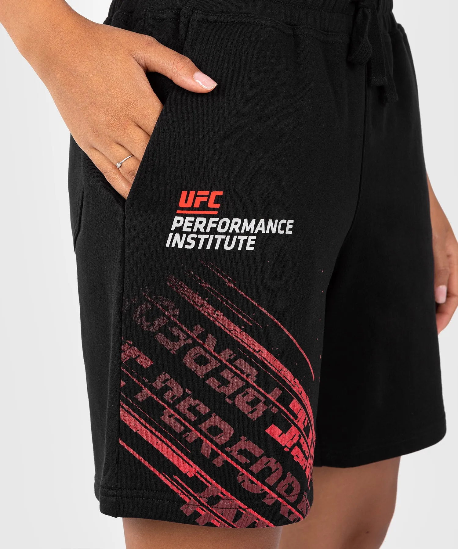 UFC Venum performance institute 2.0 Coton Short - Black/Red