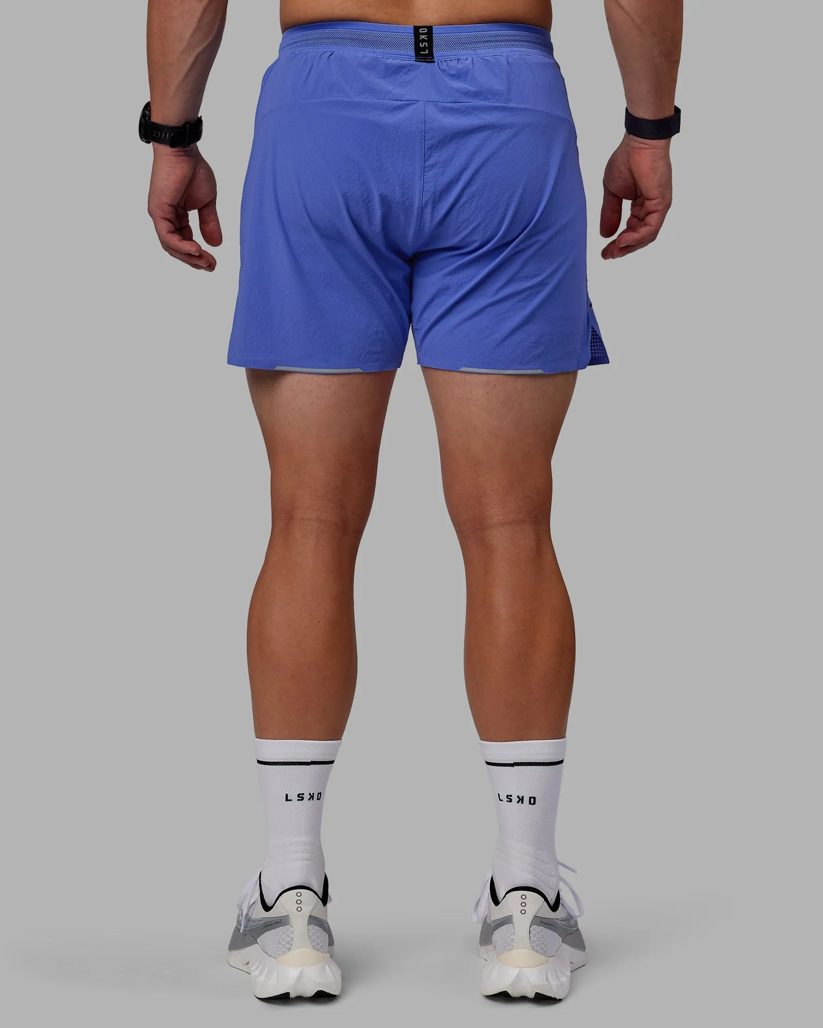 UltraAir 5" Lined Performance Short - Baja Blue-Reflective