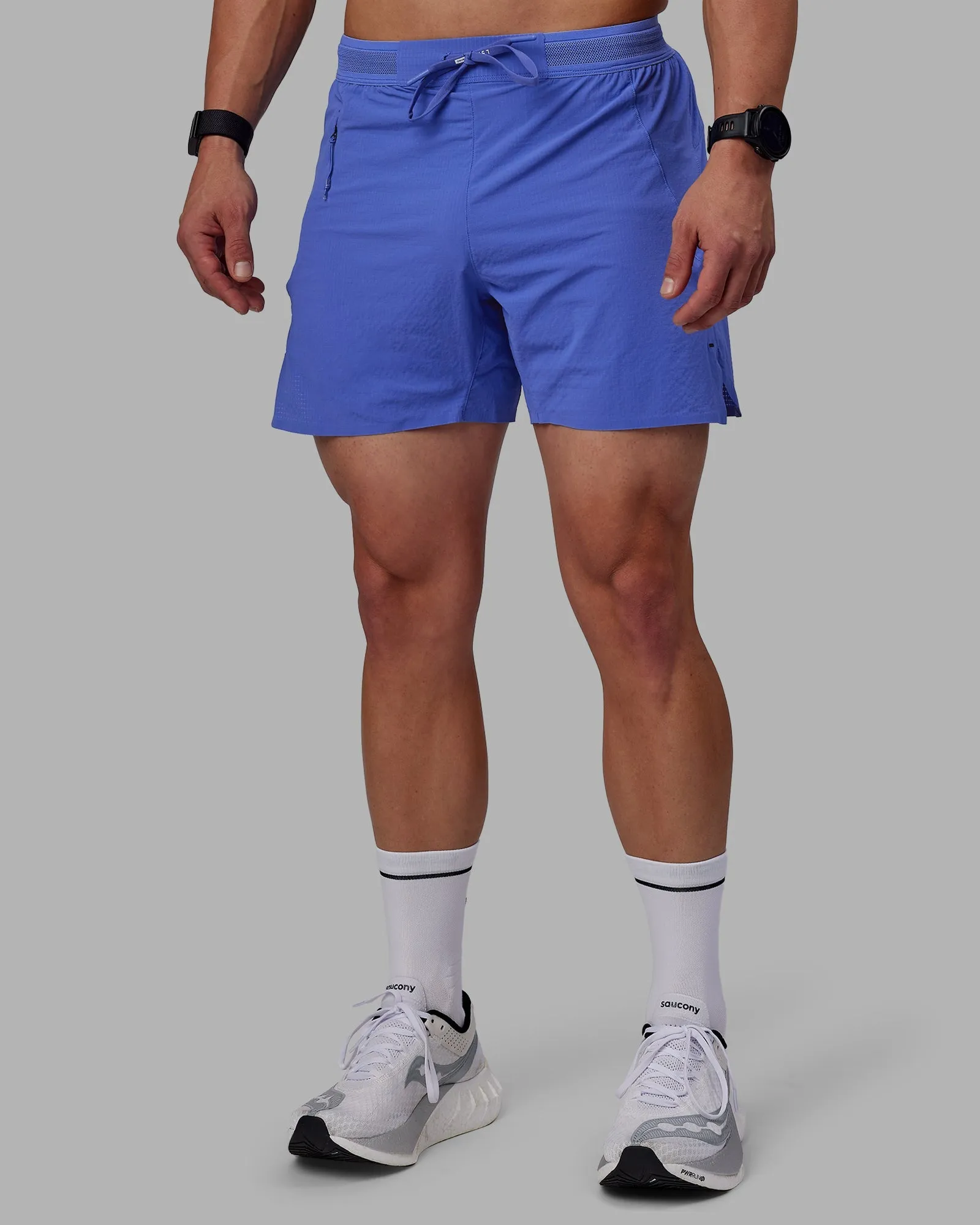 UltraAir 5" Lined Performance Short - Baja Blue-Reflective