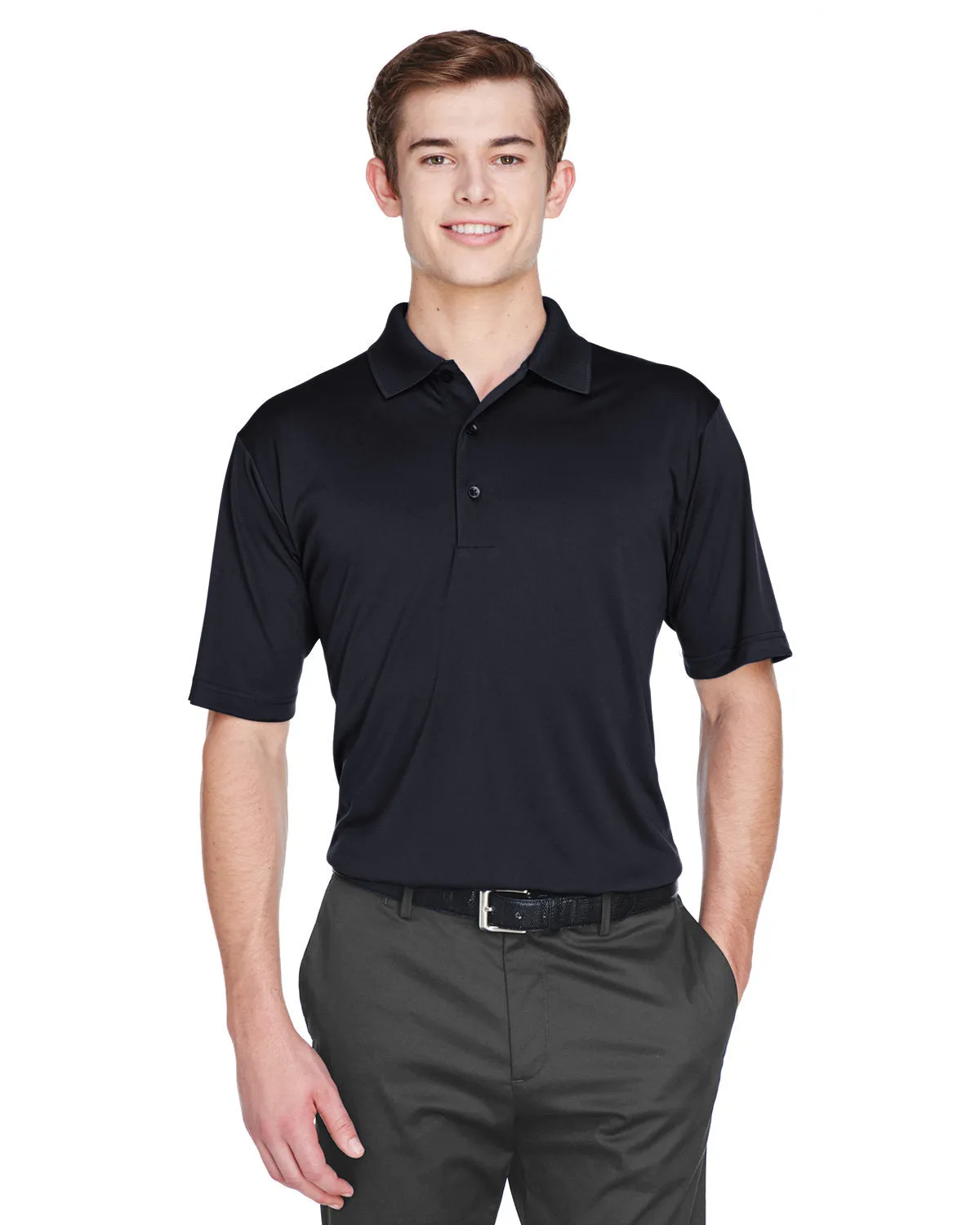 UltraClub Cool & Dry 8-Star Elite Performance Interlock Polo