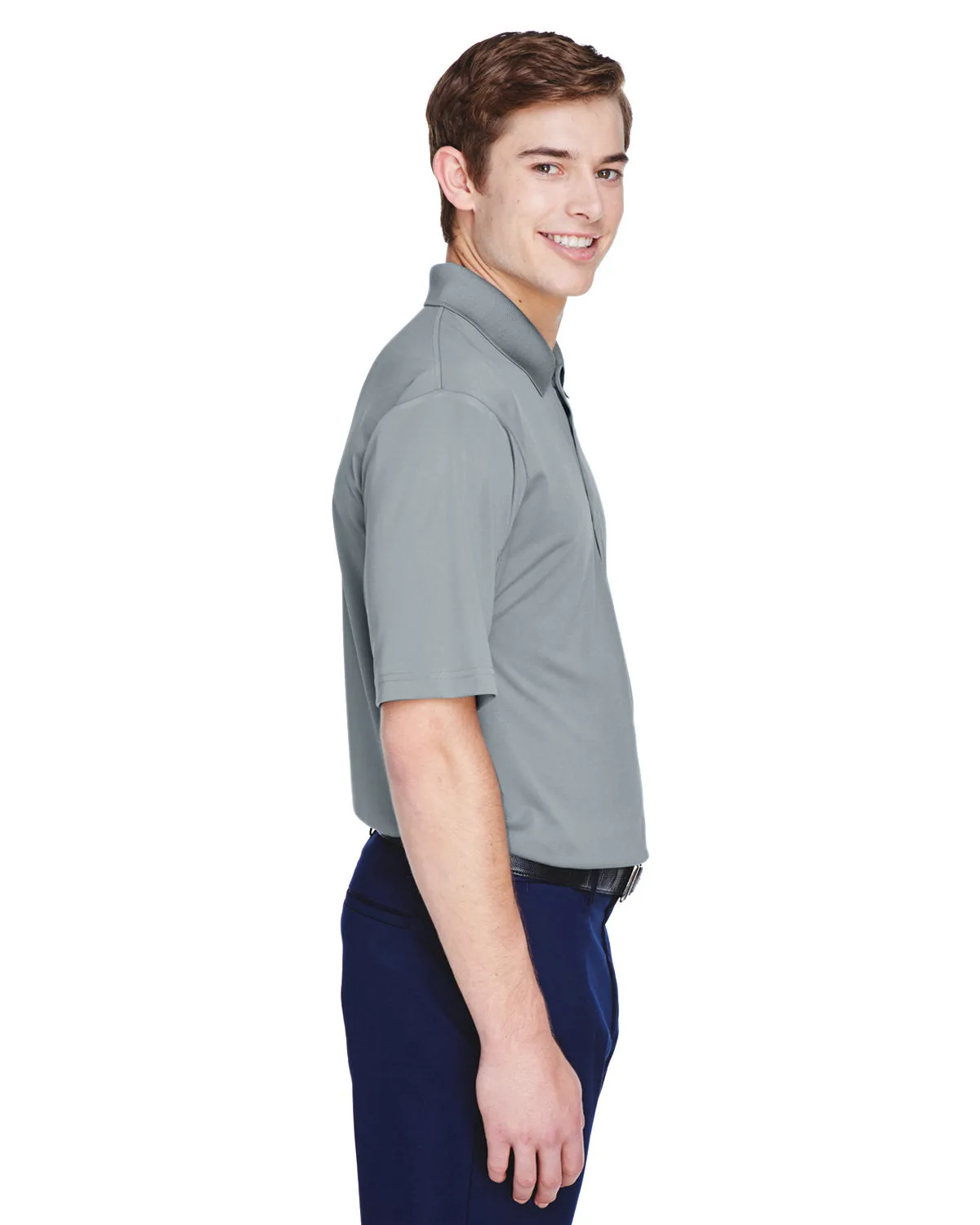 UltraClub Cool & Dry 8-Star Elite Performance Interlock Polo