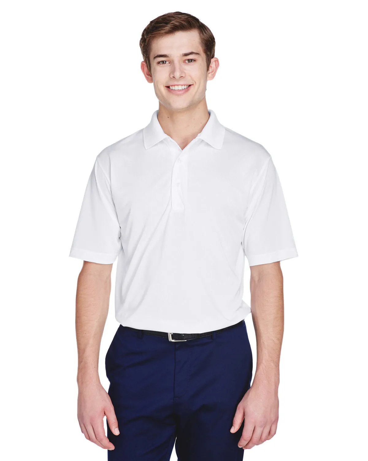 UltraClub Cool & Dry 8-Star Elite Performance Interlock Polo