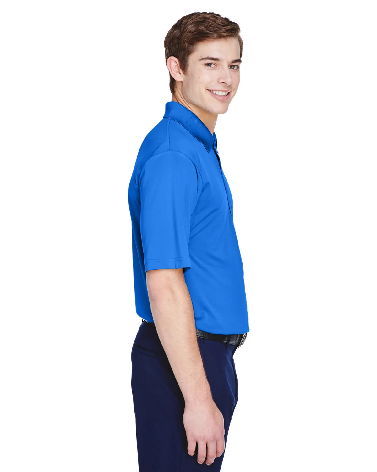 UltraClub Cool & Dry 8-Star Elite Performance Interlock Polo
