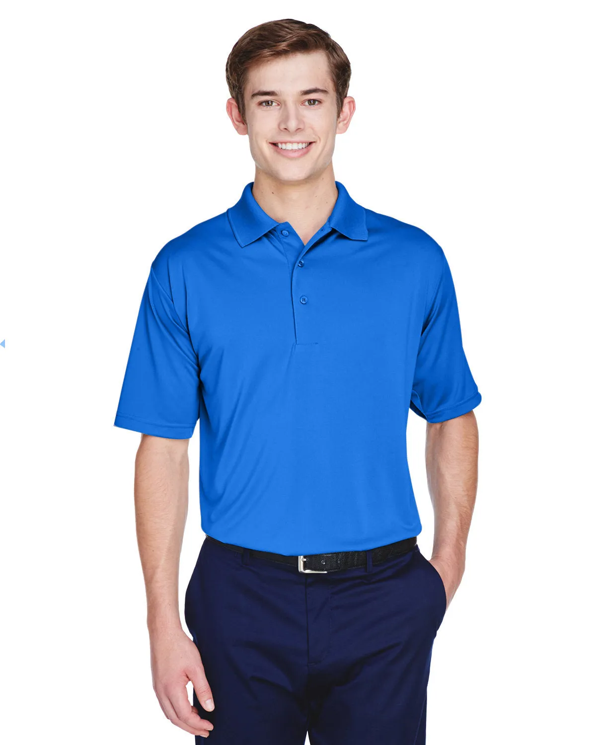 UltraClub Cool & Dry 8-Star Elite Performance Interlock Polo