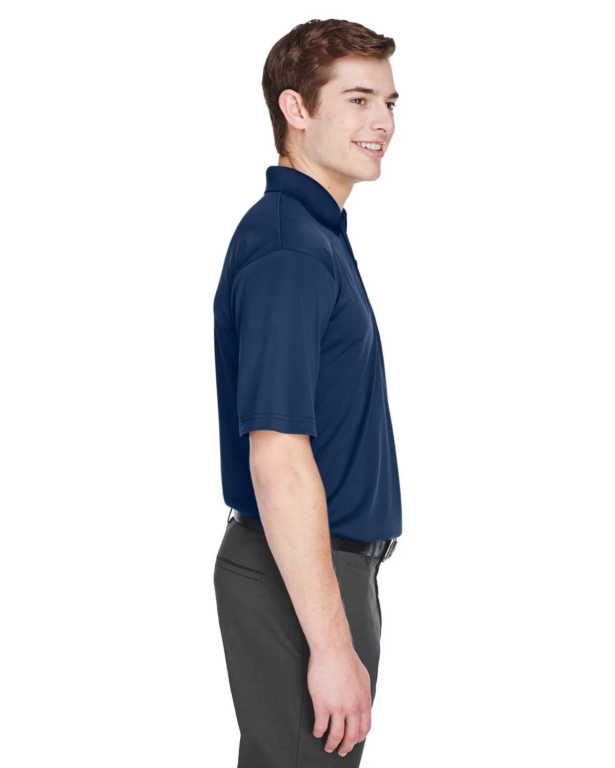 UltraClub Cool & Dry 8-Star Elite Performance Interlock Polo