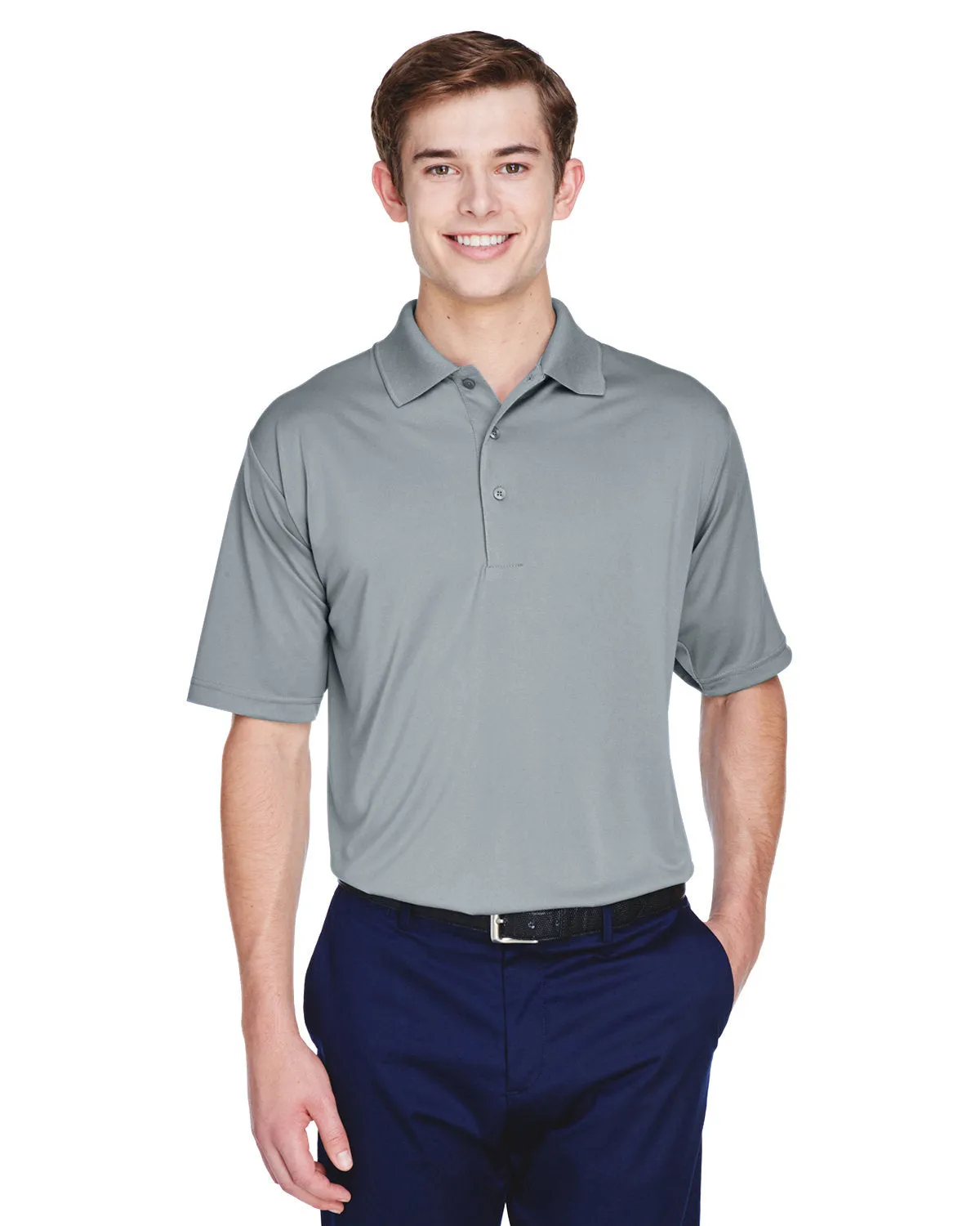 UltraClub Cool & Dry 8-Star Elite Performance Interlock Polo