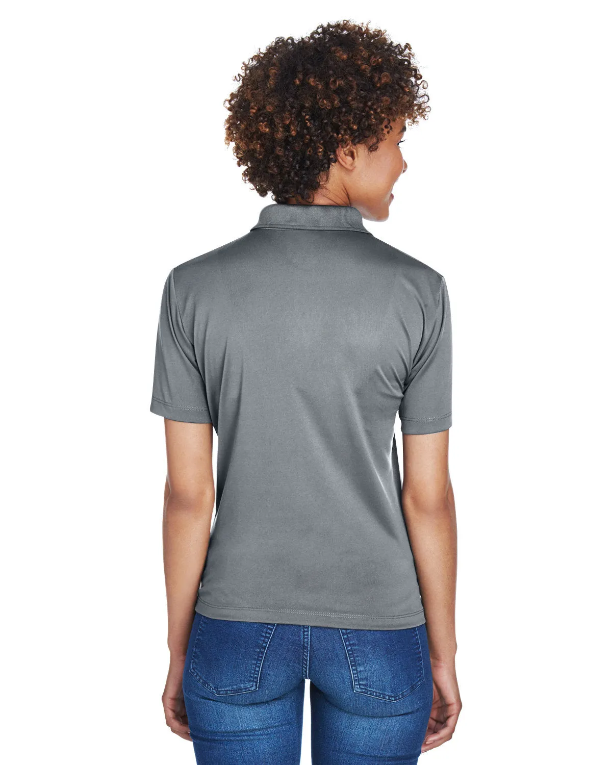 UltraClub Ladies Cool & Dry 8-Star Elite Performance Interlock Polo