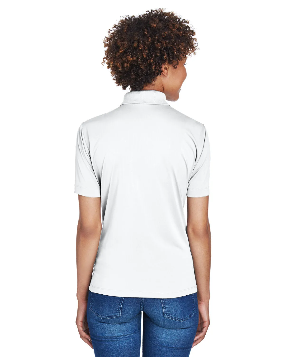 UltraClub Ladies Cool & Dry 8-Star Elite Performance Interlock Polo