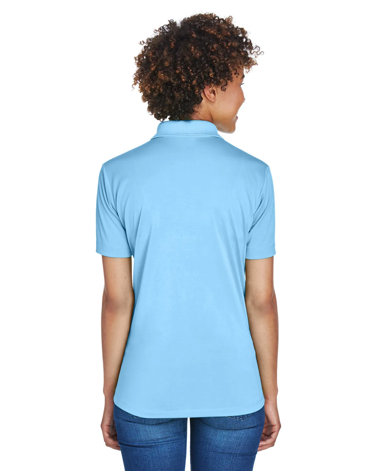 UltraClub Ladies Cool & Dry 8-Star Elite Performance Interlock Polo