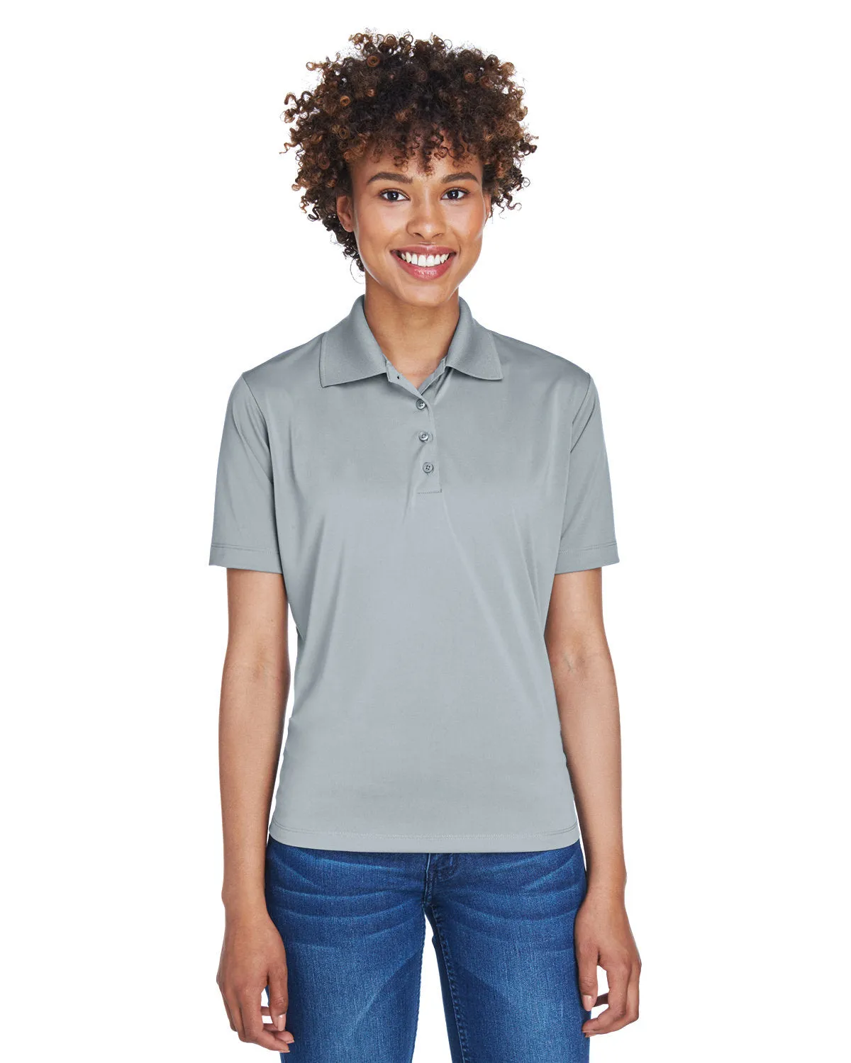 UltraClub Ladies Cool & Dry 8-Star Elite Performance Interlock Polo