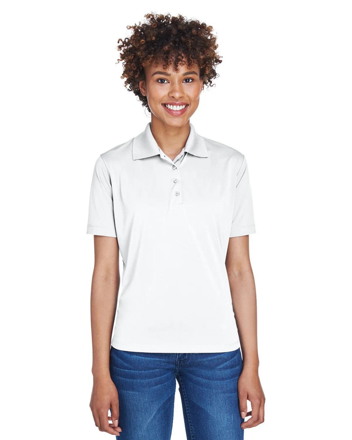 UltraClub Ladies Cool & Dry 8-Star Elite Performance Interlock Polo