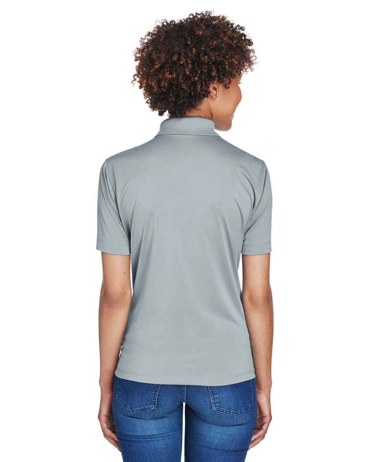 UltraClub Ladies Cool & Dry 8-Star Elite Performance Interlock Polo