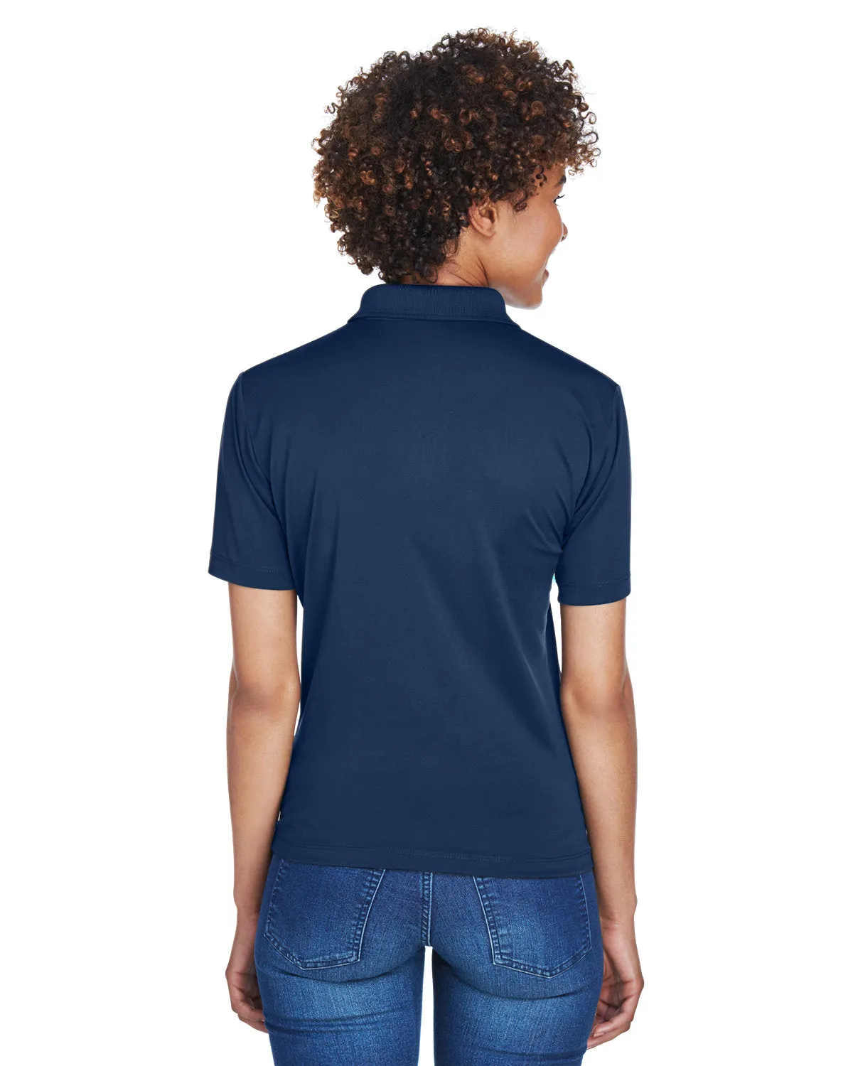 UltraClub Ladies Cool & Dry 8-Star Elite Performance Interlock Polo