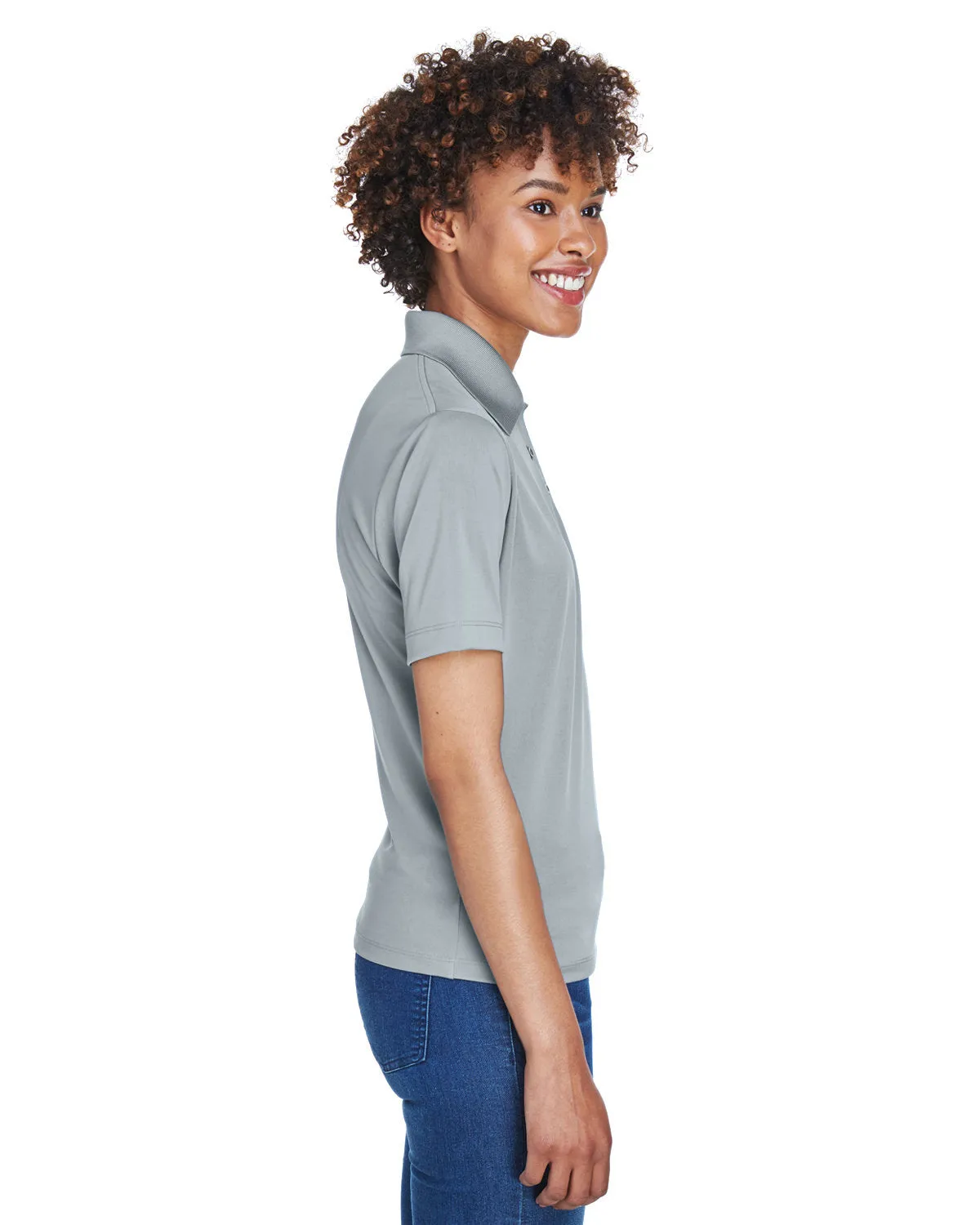 UltraClub Ladies Cool & Dry 8-Star Elite Performance Interlock Polo