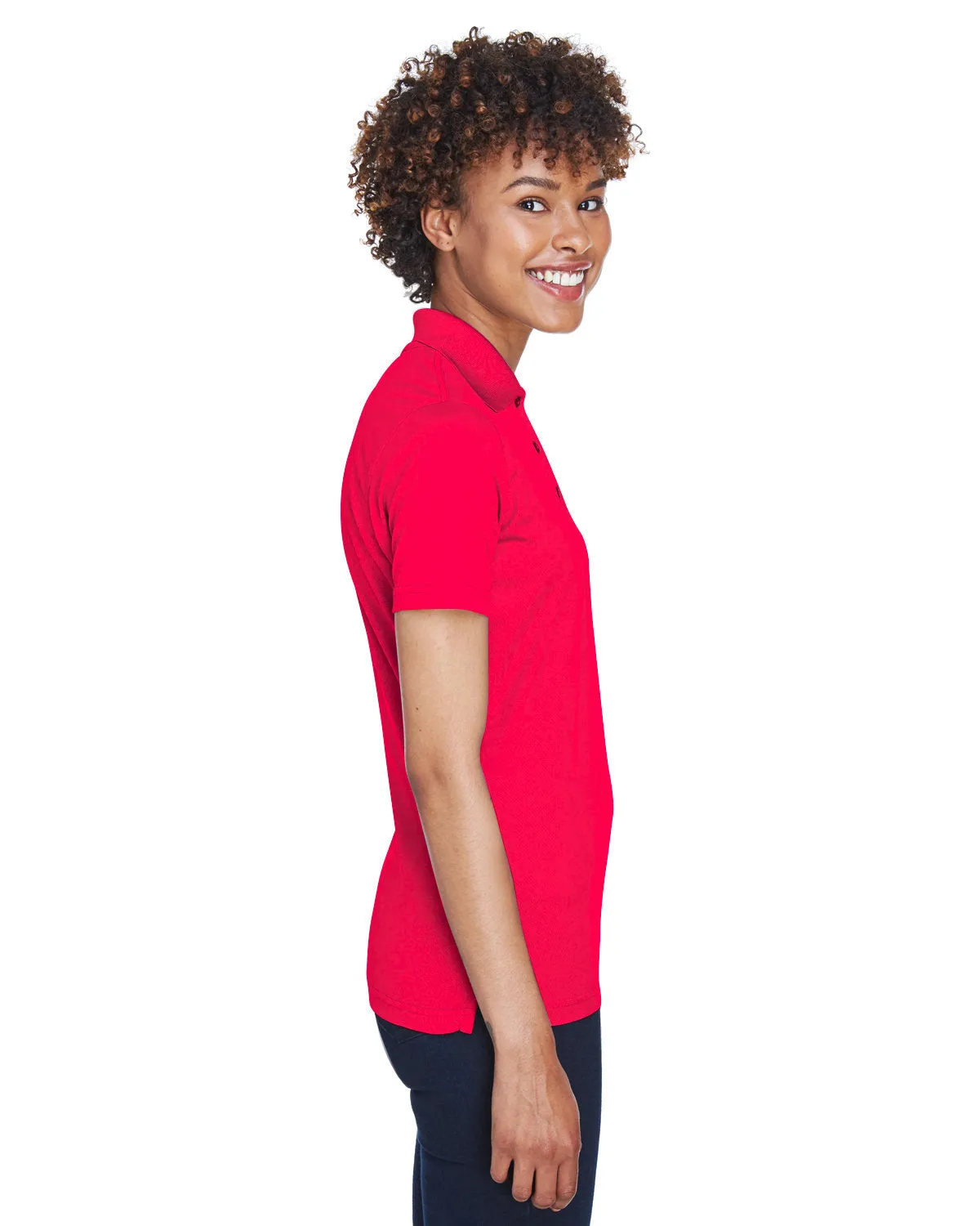 UltraClub Ladies Cool & Dry Mesh PiquePolo
