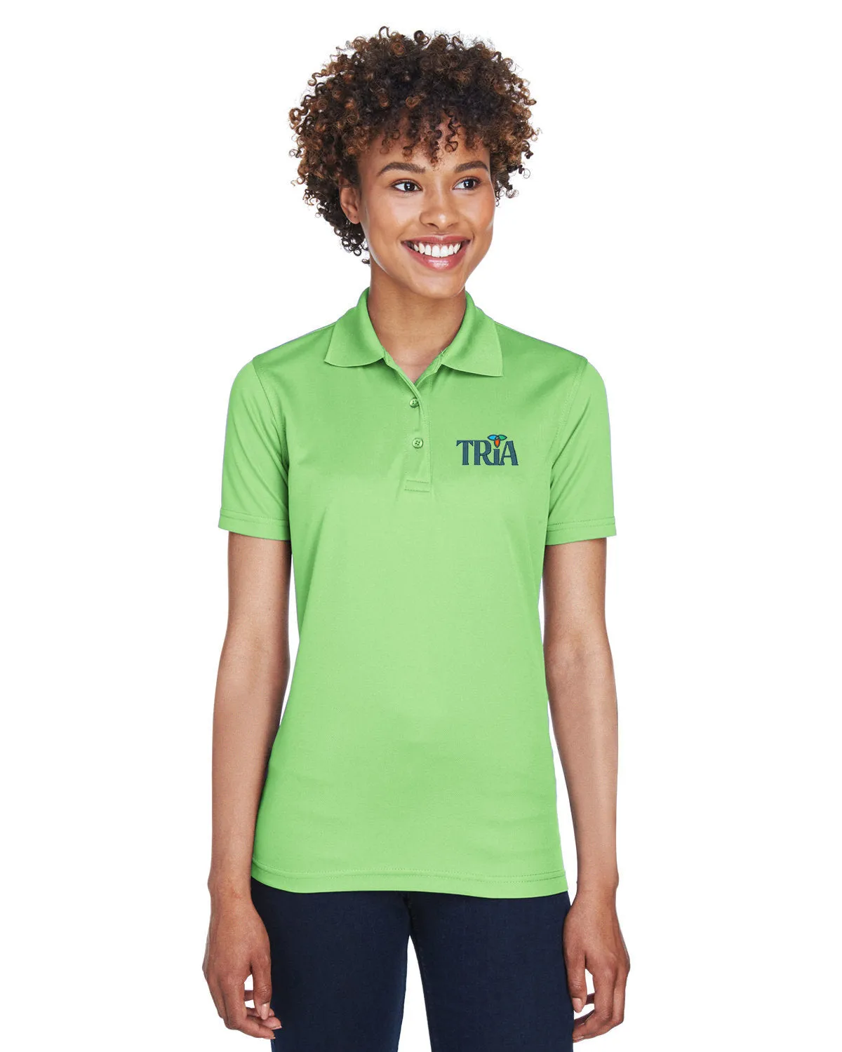 UltraClub Ladies Cool & Dry Mesh PiquePolo