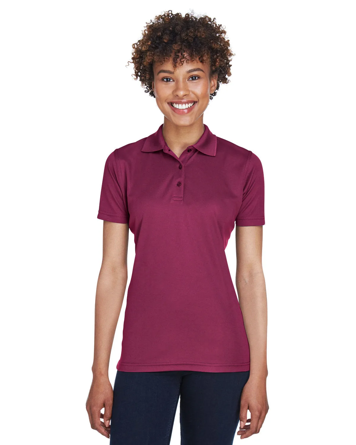 UltraClub Ladies Cool & Dry Mesh PiquePolo
