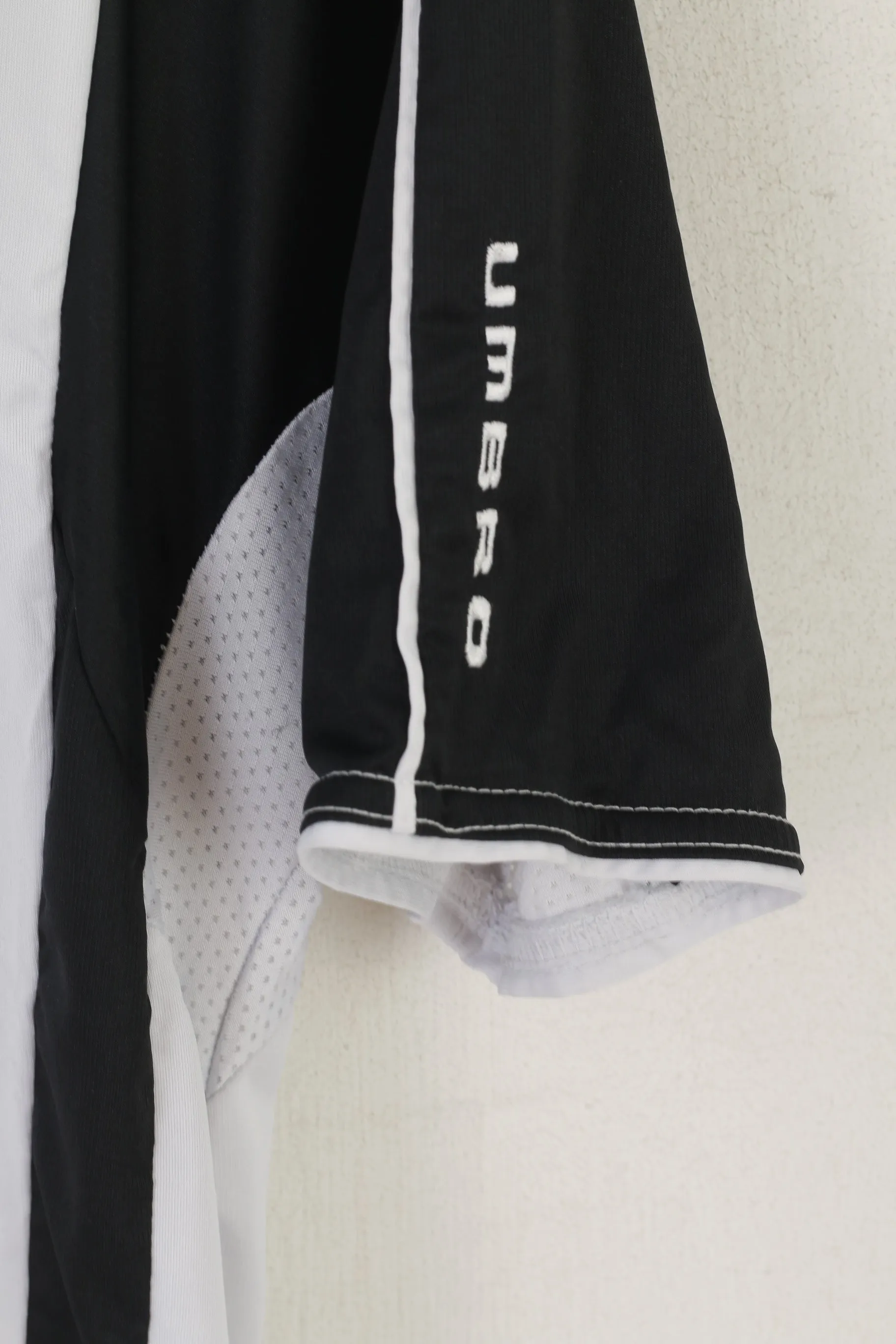 Umbro Men M Shirt Gray Vintage Asia Air Football Sportswear Jersey Top