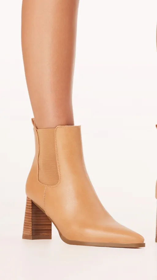 Umiko Boots - Camel Casual Billy J