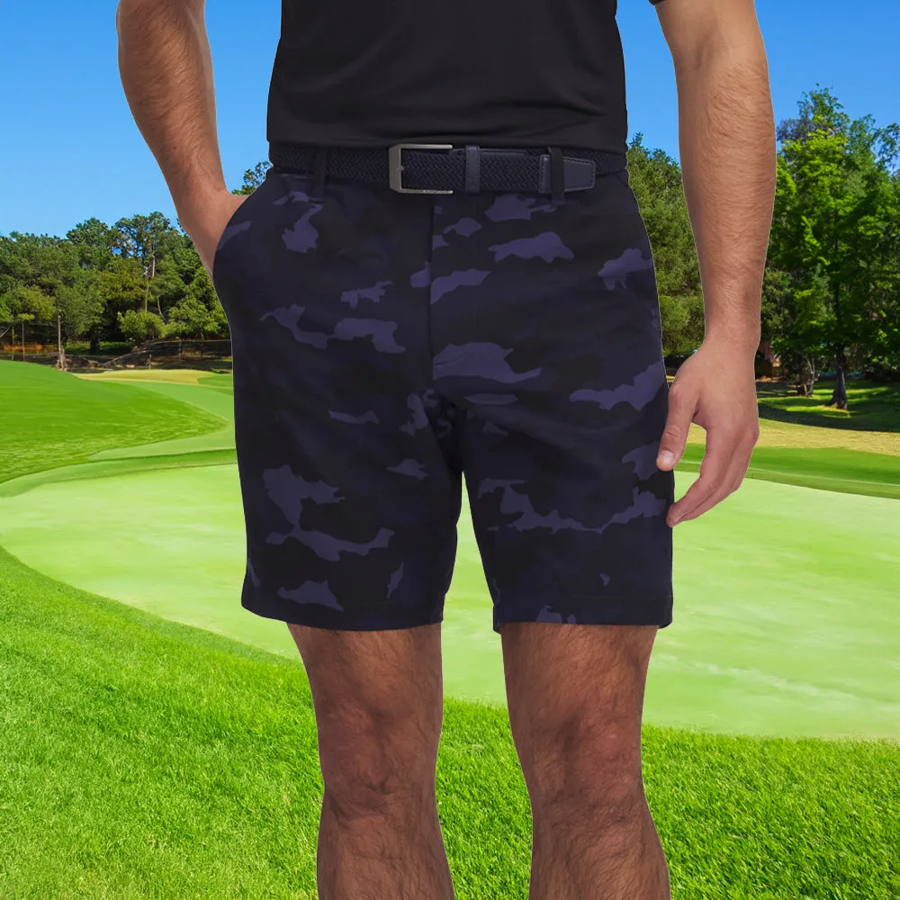 Under Armour Drive Printed Tapered Shorts - Midnight Navy/Halo Gray