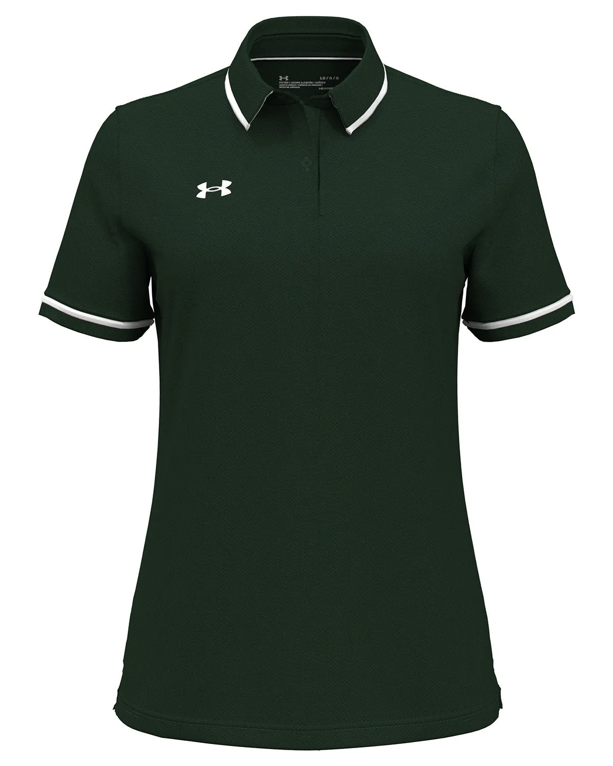 Under Armour Ladies Tipped Teams Performance Polo