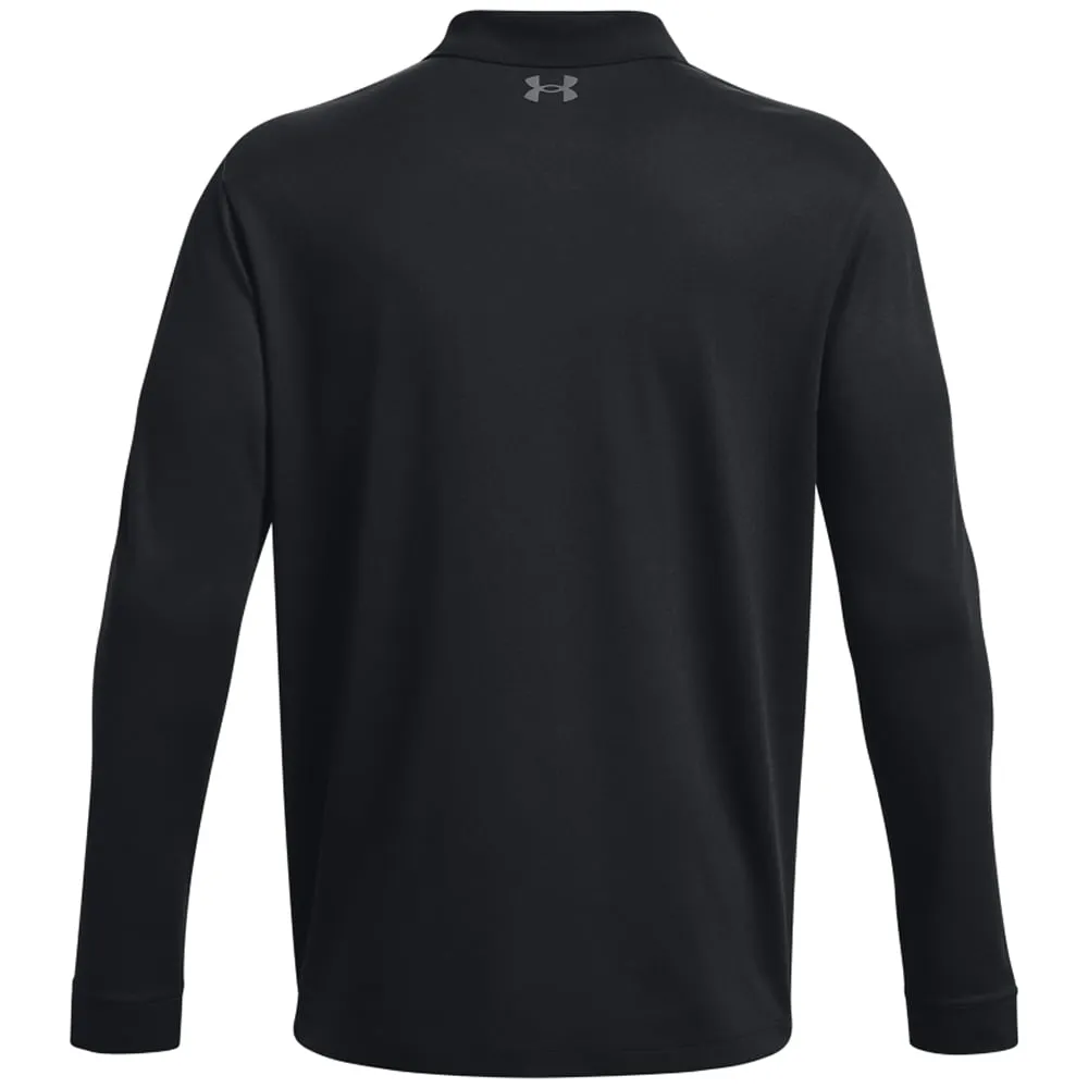 Under Armour Performance 3.0 Long Sleeve Polo Shirt - Black