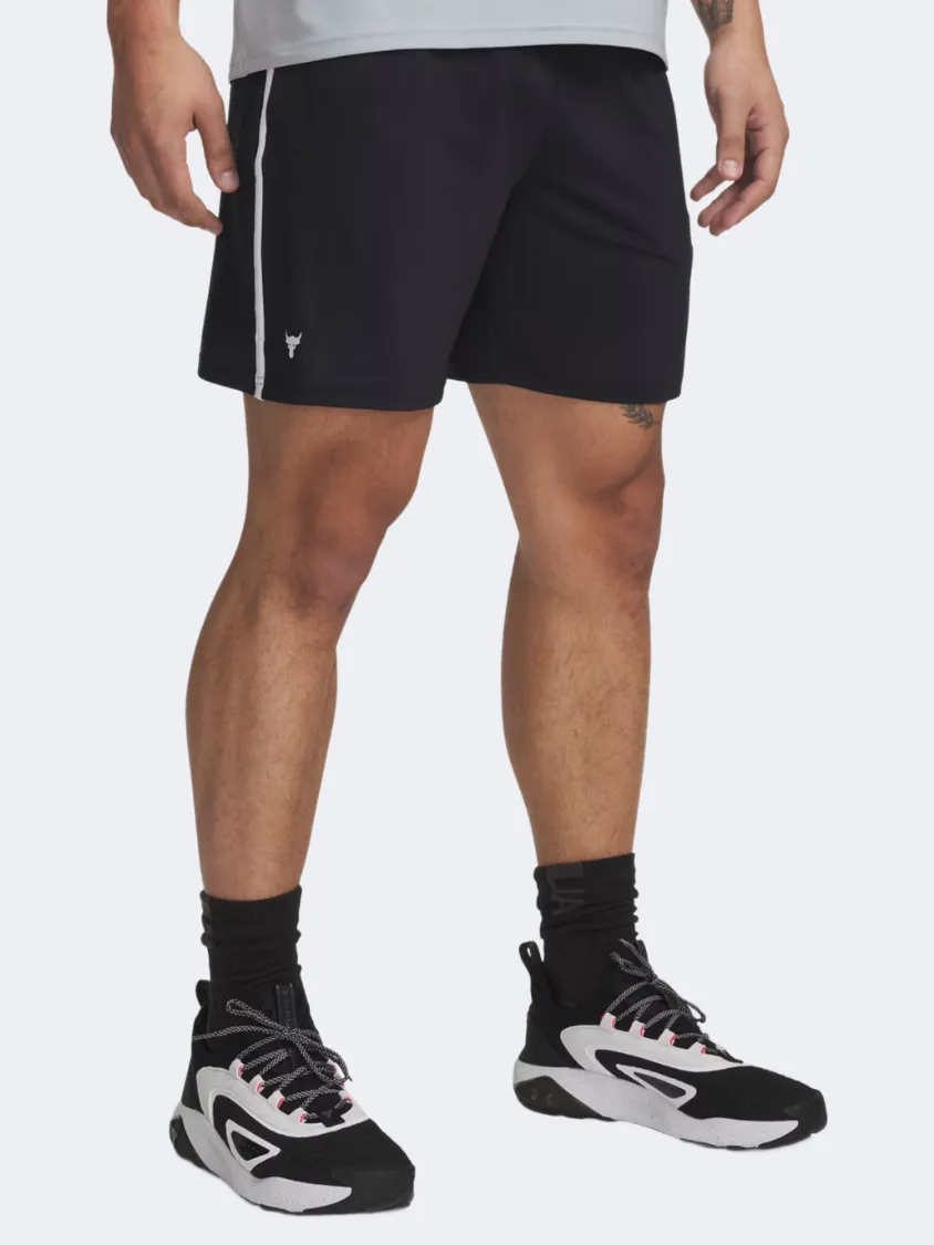 Under Armour Project Rock Mesh Men Training Short Black/White
