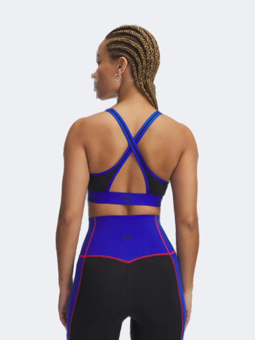 Under Armour Project Rock Women Training Bra Black/Team Royal