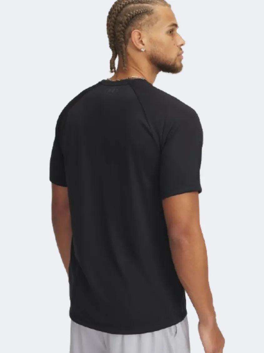 Under Armour Tech Print Fill Men Training T-Shirt Black/Anthracite