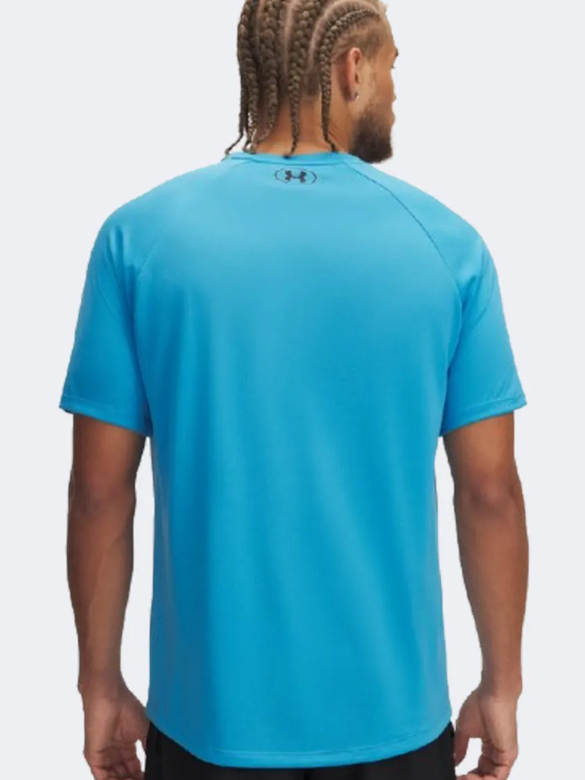 Under Armour Tech Print Fill Men Training T-Shirt Ether Blue/Black