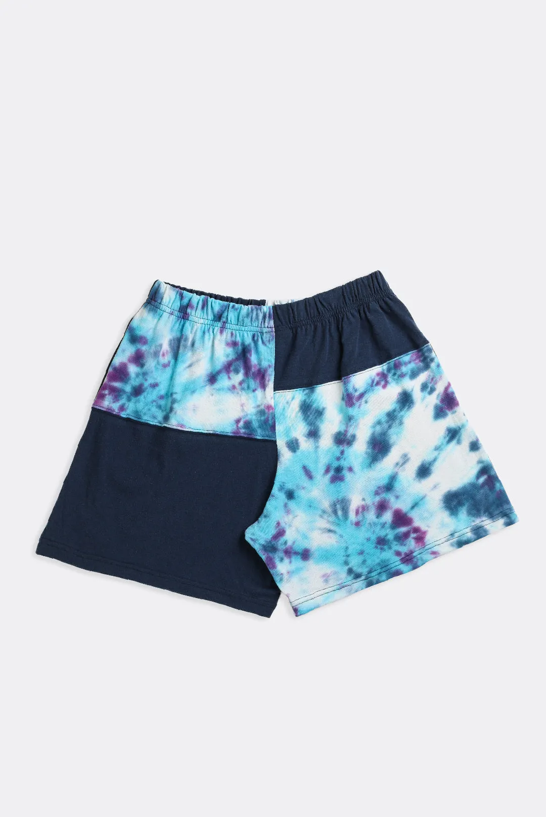 Unisex Rework Adidas Patchwork Tee Shorts - M Frankie