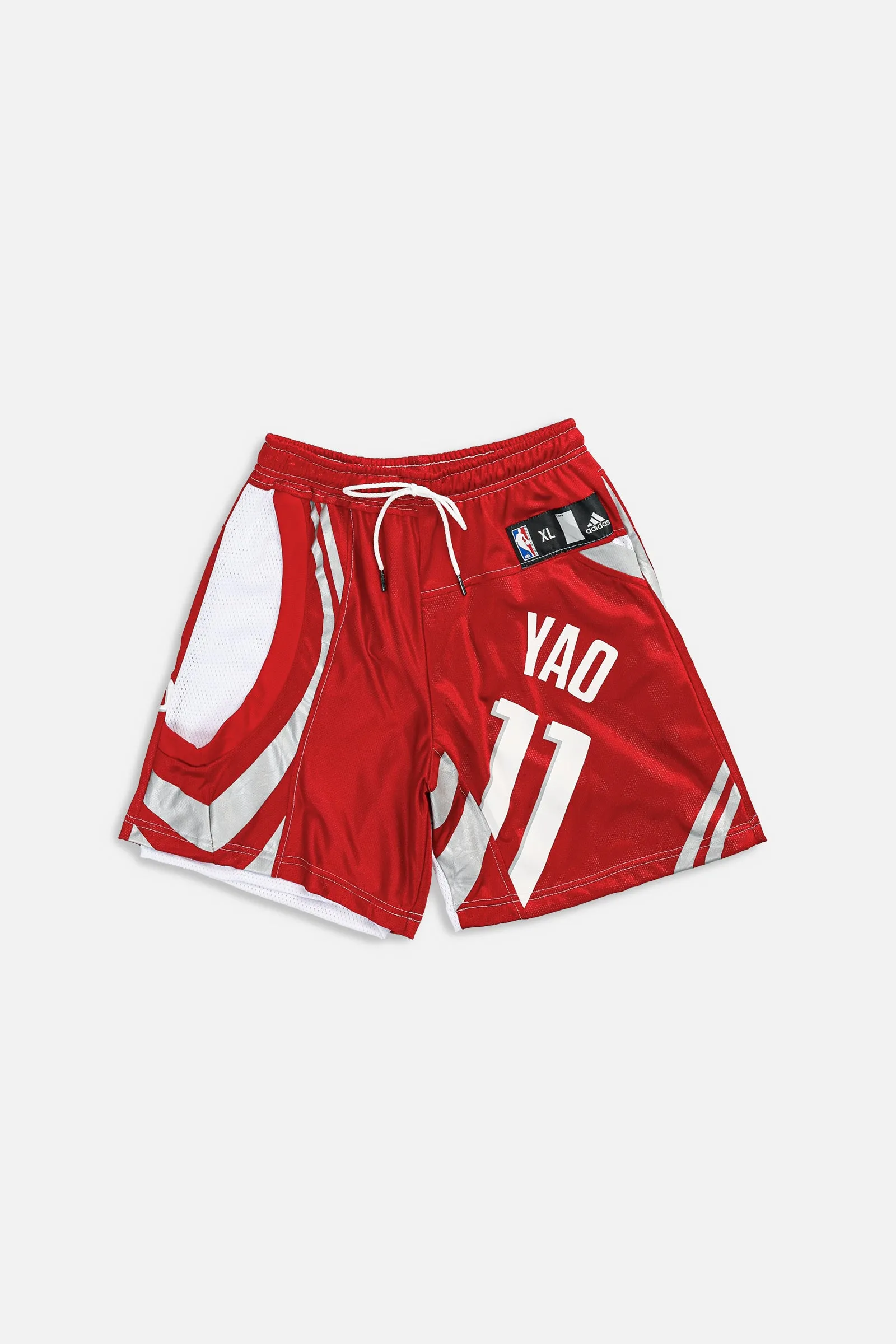 Unisex Rework Houston Rockets NBA Jersey Shorts - S Frankie