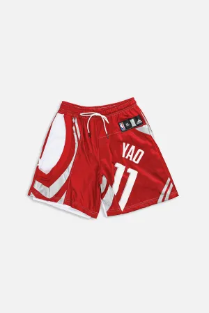Unisex Rework Houston Rockets NBA Jersey Shorts - S Frankie