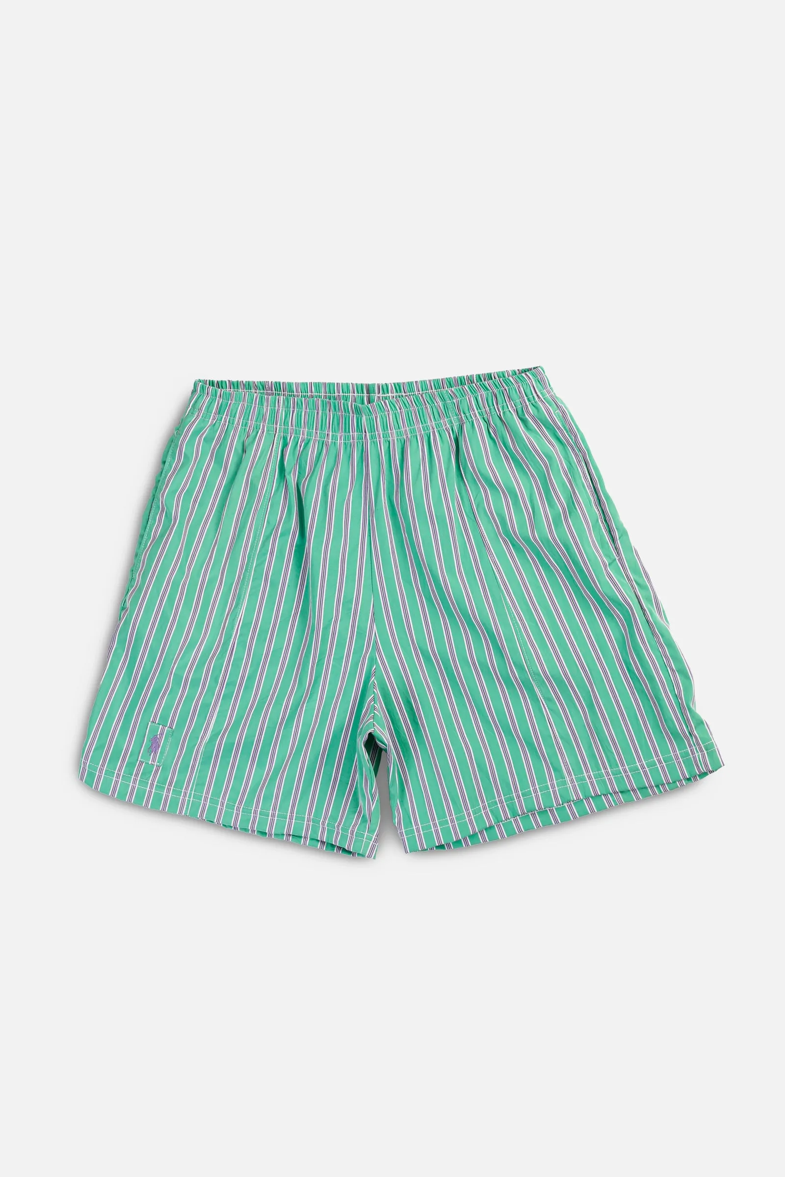 Unisex Rework Oxford Boxer Shorts - L Frankie