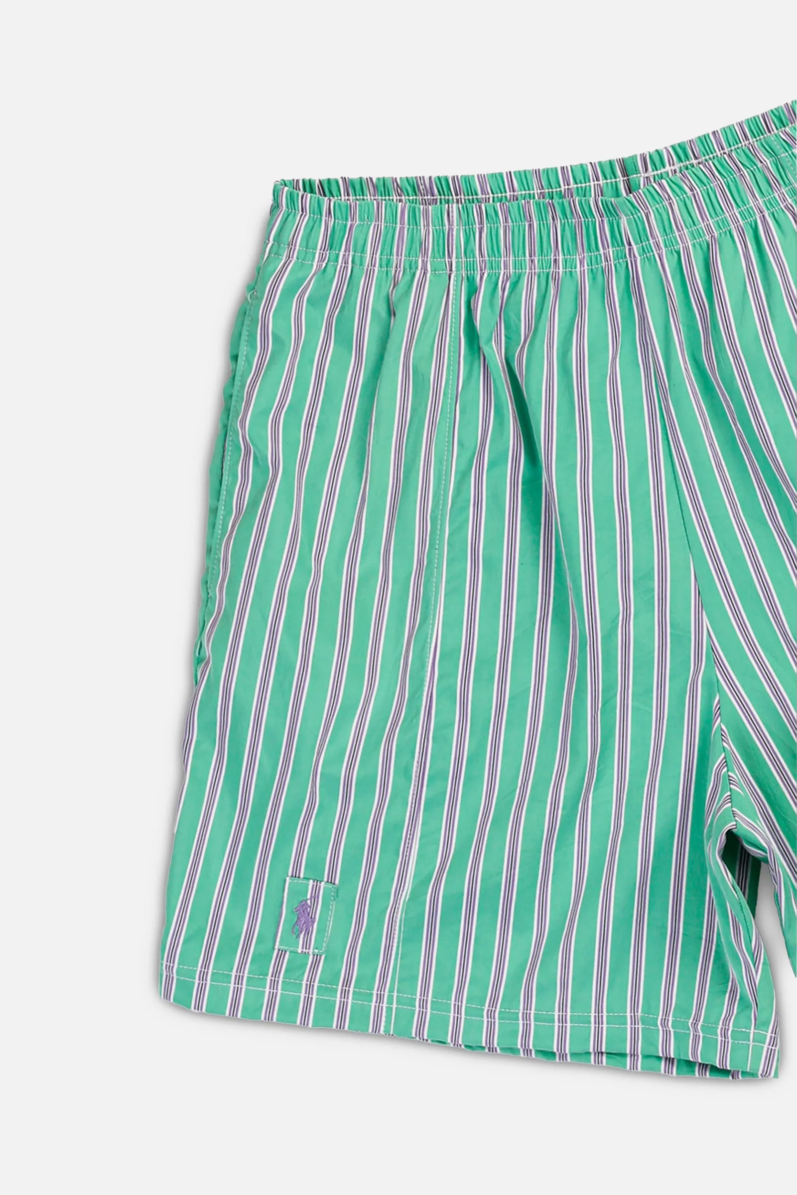 Unisex Rework Oxford Boxer Shorts - L Frankie