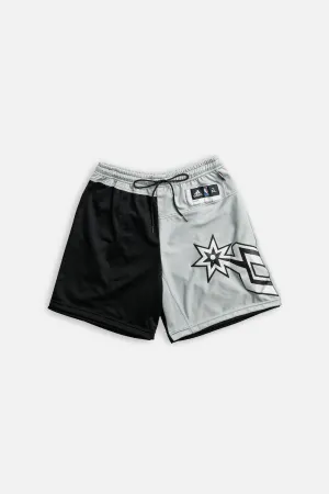 Unisex Rework San Antonio Spurs NBA Jersey Shorts - L Frankie