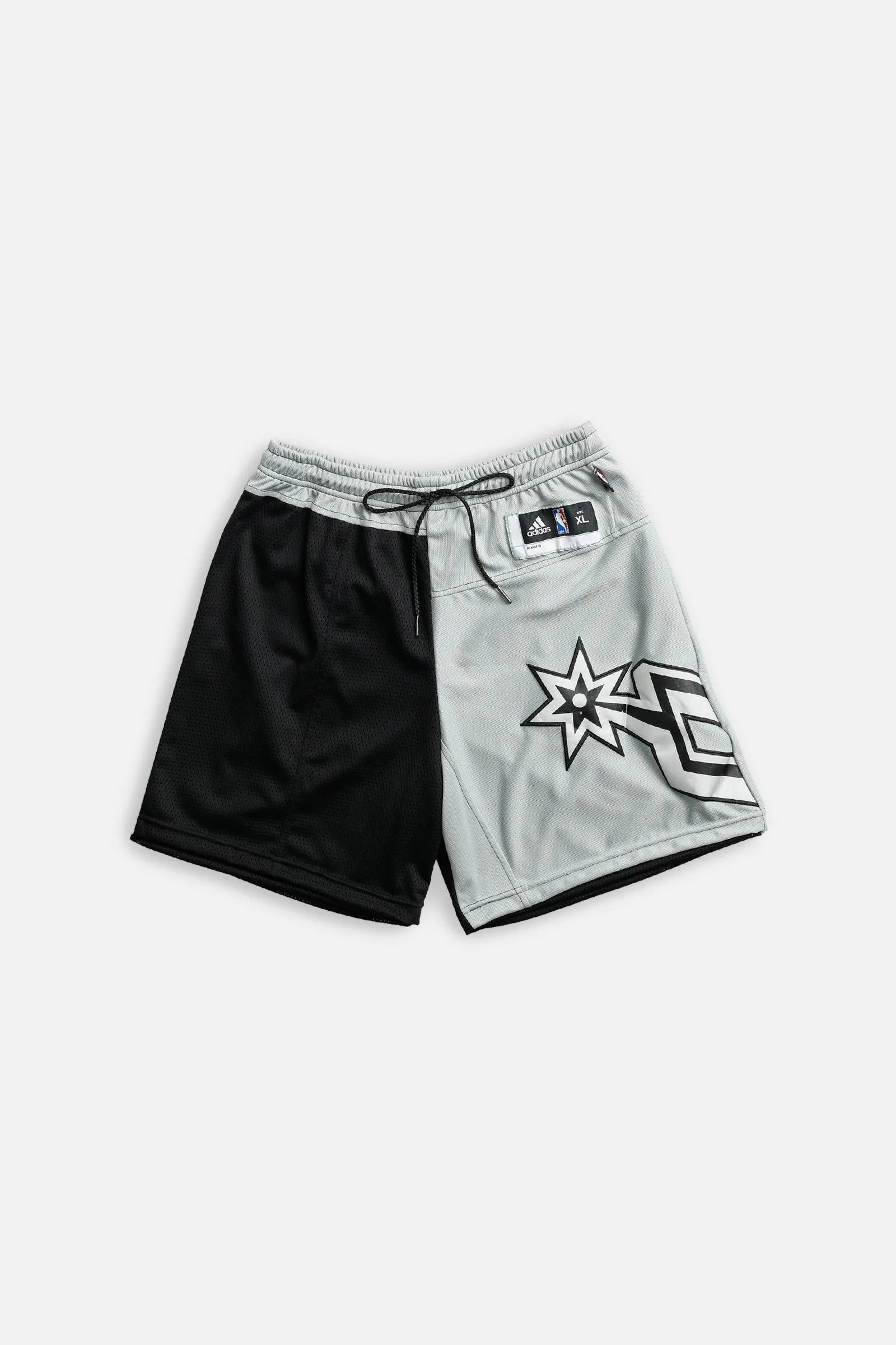 Unisex Rework San Antonio Spurs NBA Jersey Shorts - L Frankie