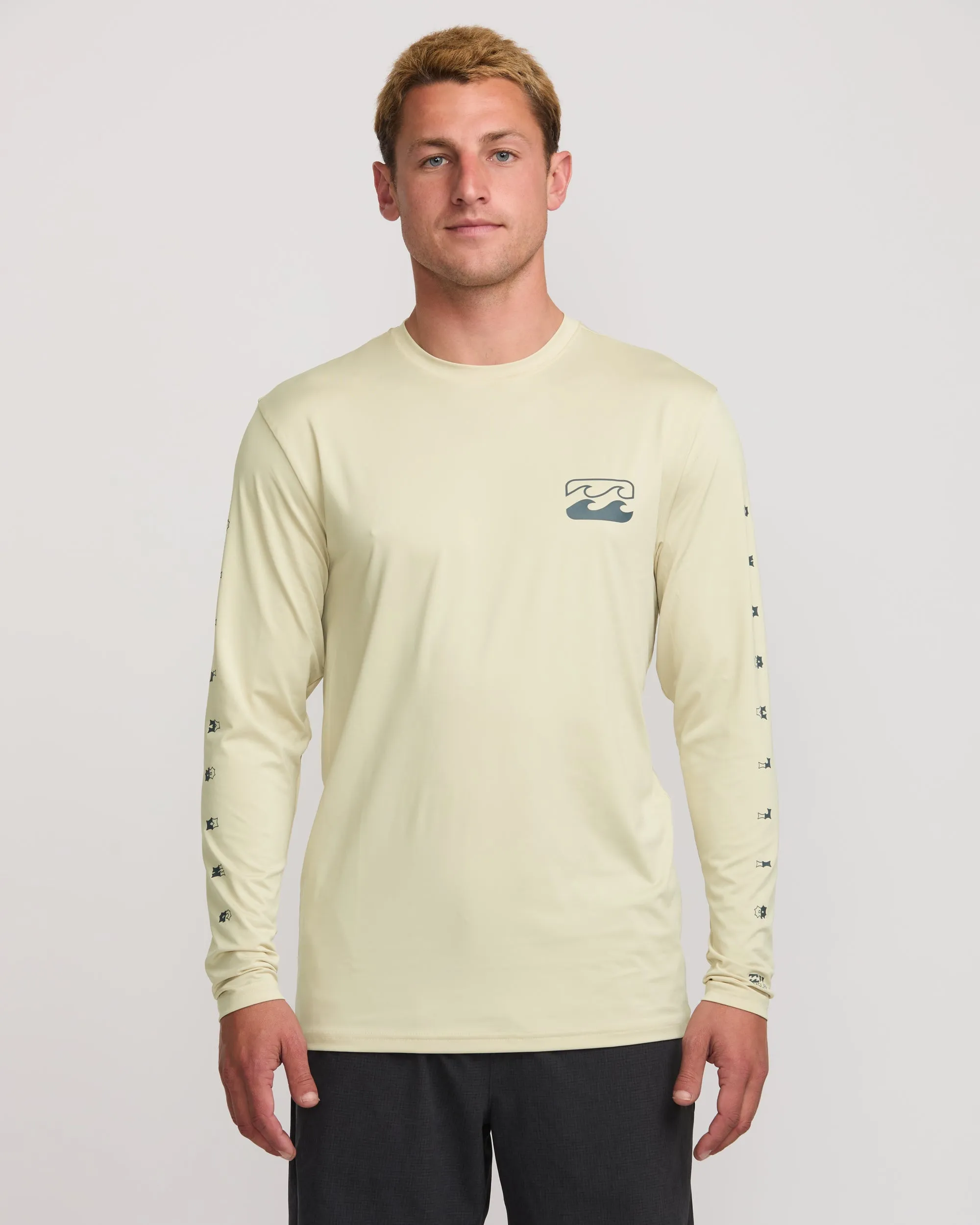 Unity Loose Fit Long Sleeve Surf Tee - Desert Sand Billabong