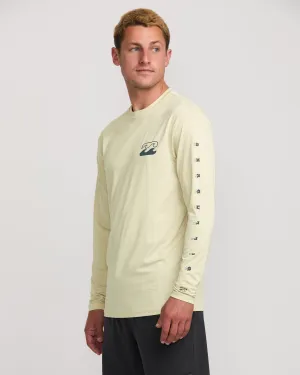 Unity Loose Fit Long Sleeve Surf Tee - Desert Sand Billabong