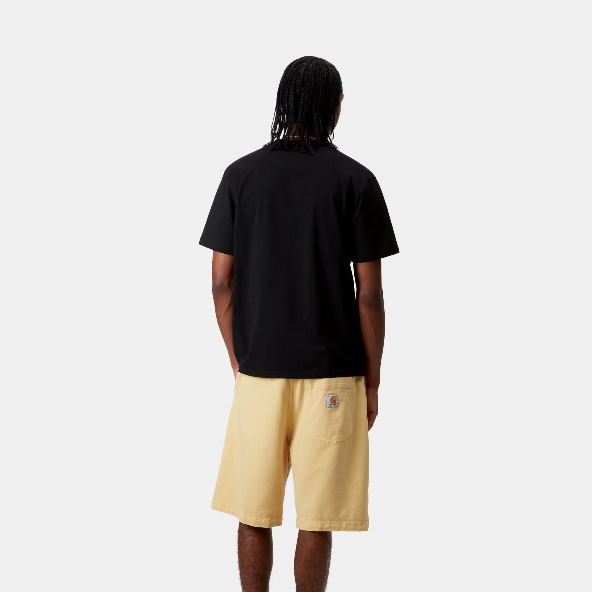 University T-Shirt | Black / White Carhartt WIP