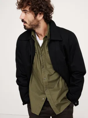 Untucked Oxford Shirt Banana Republic