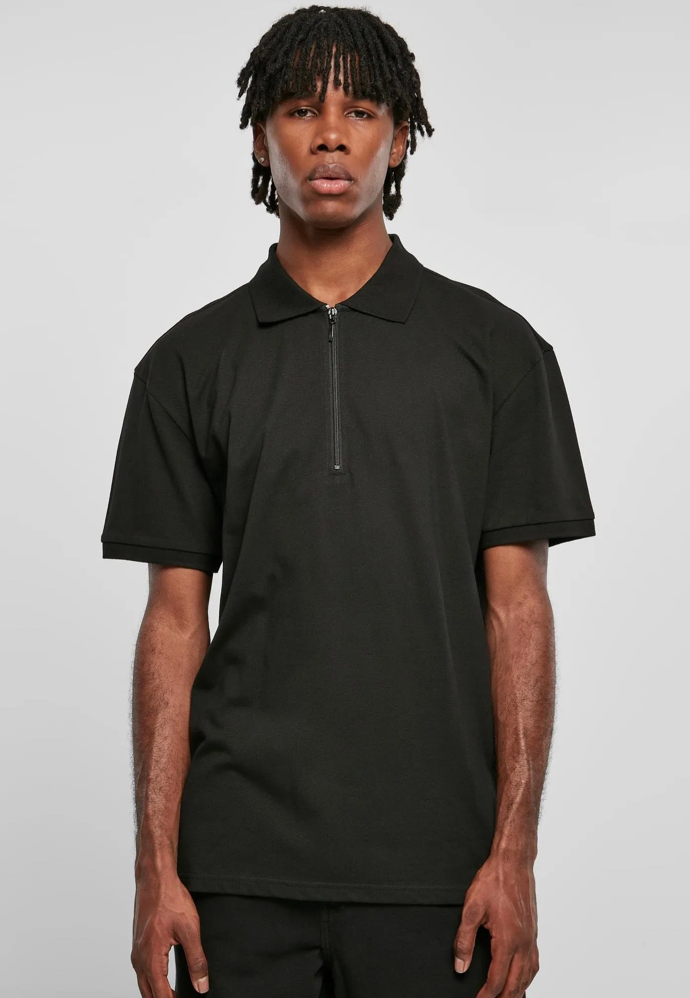 Urban Classics - Oversized Zip Black - Polo