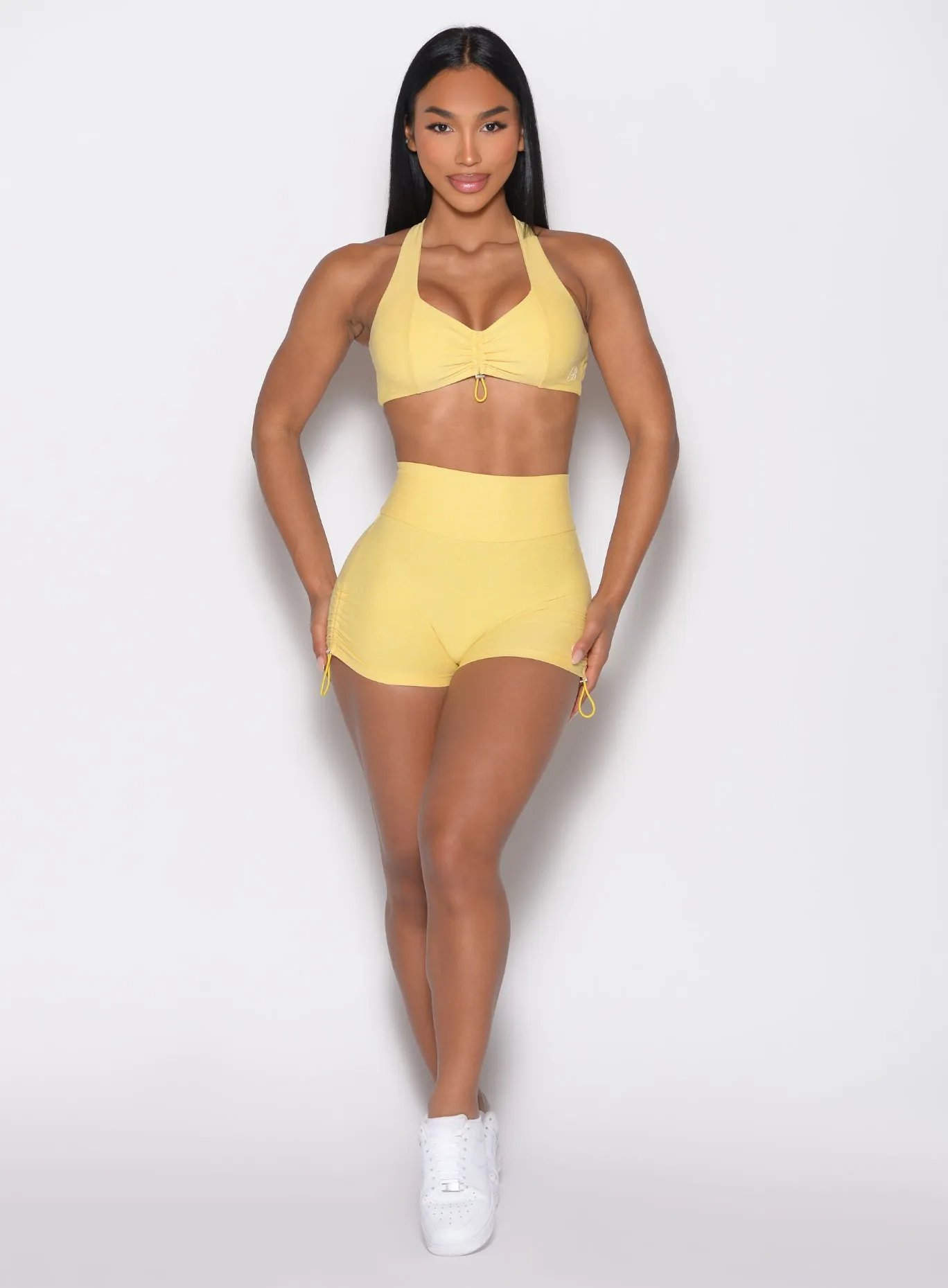 V Back Toggle Shorts Bombshell