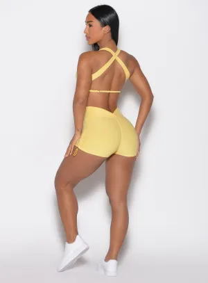 V Back Toggle Shorts Bombshell