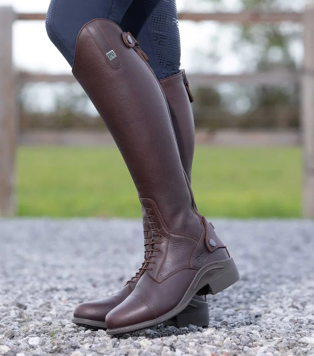Vallardi Ladies Leather Field Tall Riding Boot