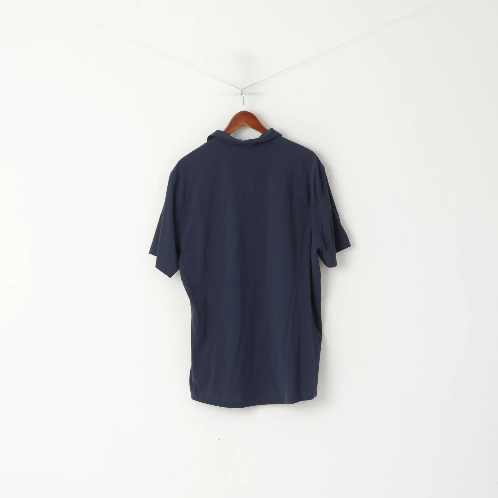 Vaude Men 56 XXL (XL) Casual Shirt Navy Nylon Altesch Arena Mountain Outdoor Top